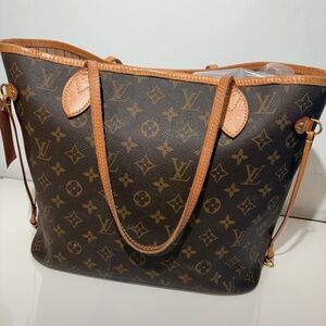 Louis Vuitton Brown Monogram Tote Bag